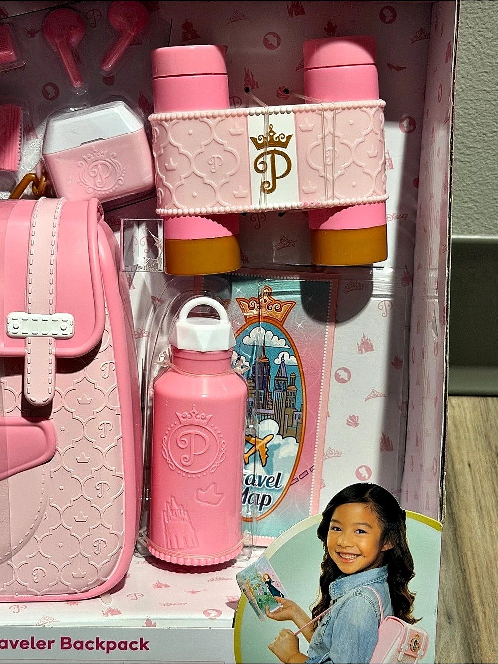 Disney Trendy Traveler Backpack Pink Backpack Set NWT - Picture 3 of 4